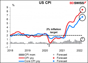 US consumer price index (CPI)