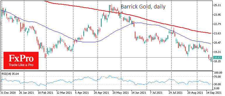 Gold’s sudden glow in a falling market