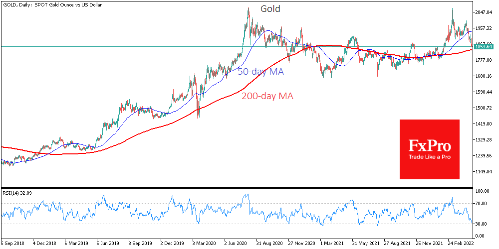 Gold and Silver at the Lower Limits