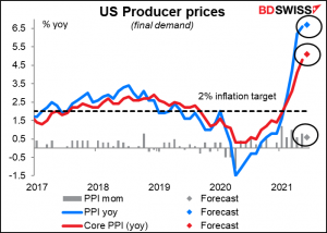 US producer price index (PPI)