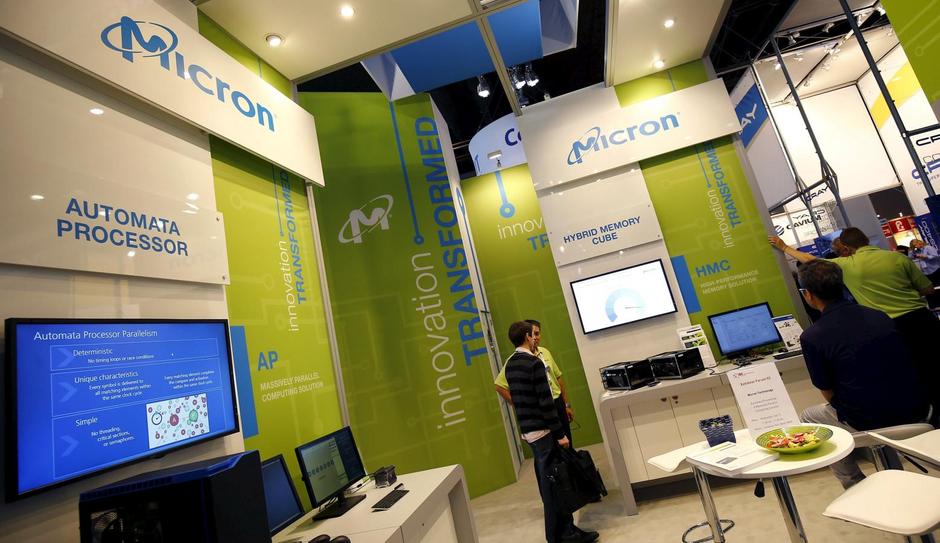micron technology shares soar