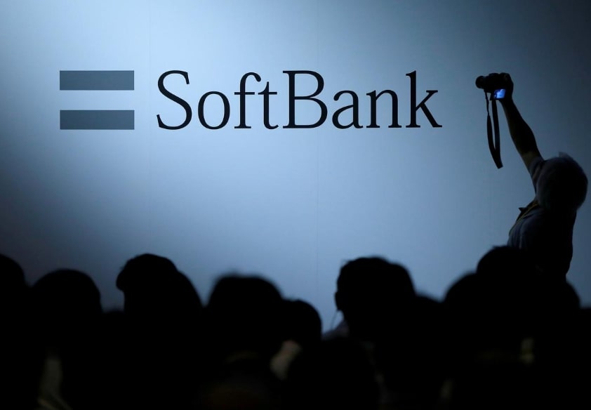The logo of SoftBank Group Corp is displayed at SoftBank