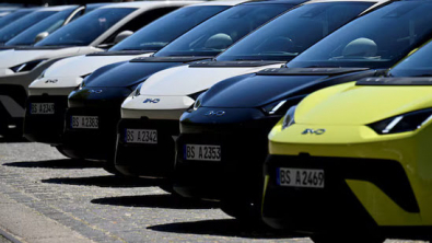 New Car Sales in Europe Rise for Fifth Month Helped by EVs