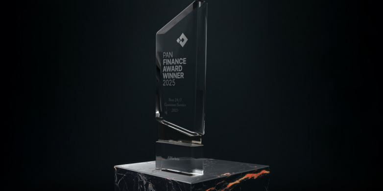 AMarkets Wins PAN Finance Award for Best 247 Customer Service 2025