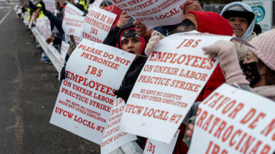 Meatpacker JBS Reaches Tentative Agreement with Striking Colorado Workers