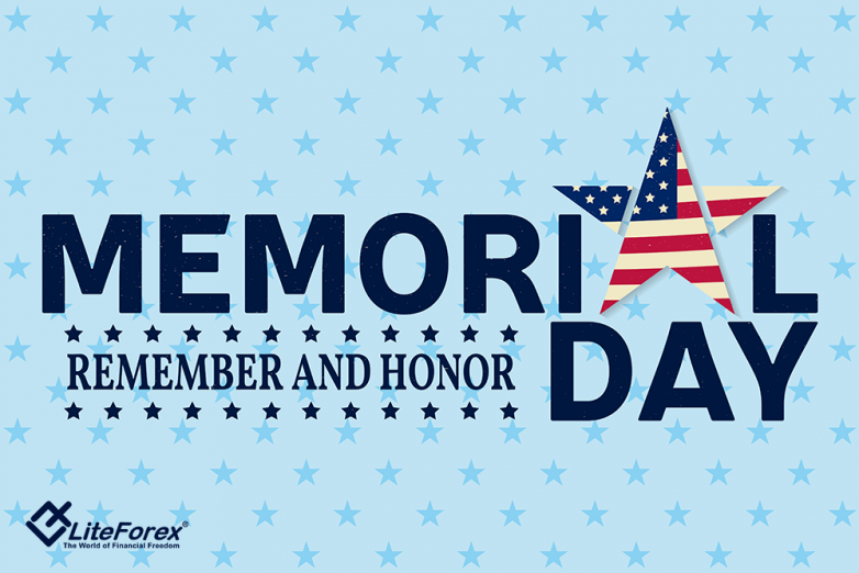 Changes in trading hours due to the Memorial Day in the USA
