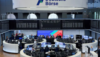 Stocks Rise, Bonds Steady, Oil on Track for Record Monthly Gains