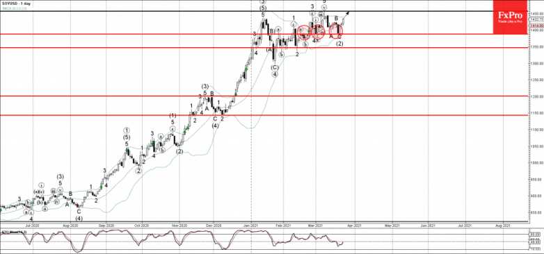 Soy Wave Analysis 23 March, 2021