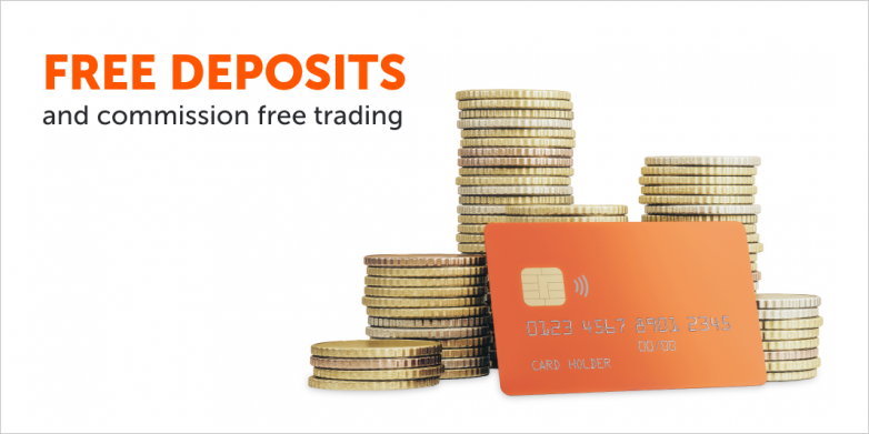 FXOpen lets you enjoy zero commission trading, free deposits