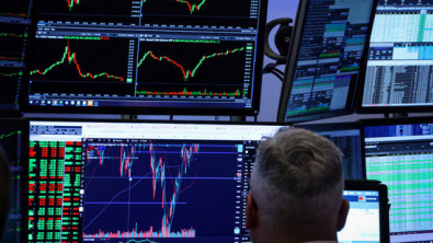 Wall St Ends Mixed amid Cooling Middle East Tensions; Powell in Focus