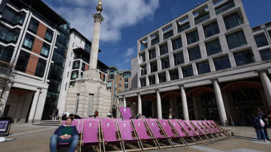 UK's FTSE 100 Edges Higher as Investors Assess Corporate Updates; Burberry Rises