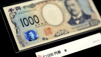 Yen Gains Sharply, Dollar Eases from Two-Week High