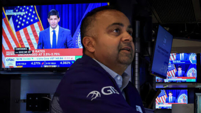 Wall Street Falls as Fed’s Warsh Vows Inflation Fight