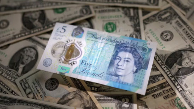 Sterling Gains on Dollar and Euro