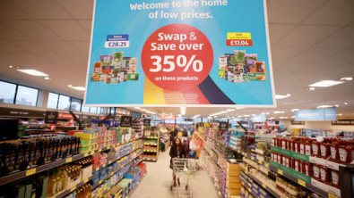 UK Grocery Inflation Edges Lower in August, Worldpanel Says