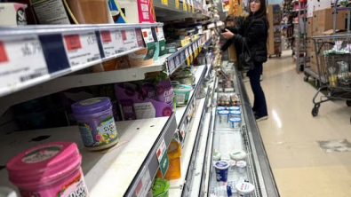 US Fourth-Quarter GDP Growth Revised Lower to a 0.5% Rate