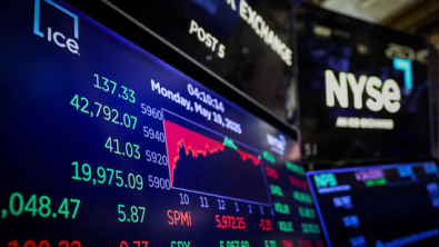 Wall St Stocks End Mostly Flat in Choppy Trade as Treasury Yields Ease