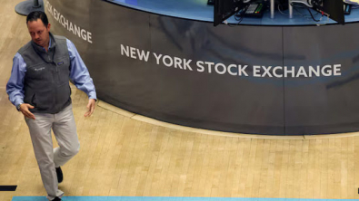 Wall St Gains on Amazon Boost, Rate Caution Tempers Enthusiasm