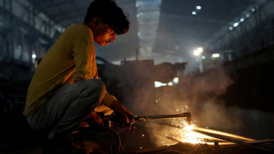 India July Output Growth Slows to 6.7% as Mining Drops