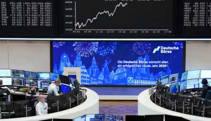 European Shares Start 2026 at Record Highs; Tech, Defence Provide Lift