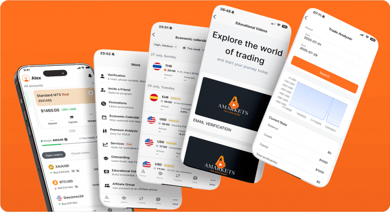 Meet the Updated AMarkets App en