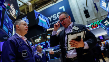 Nasdaq Falls ahead of Earnings, Data while Oil Rallies