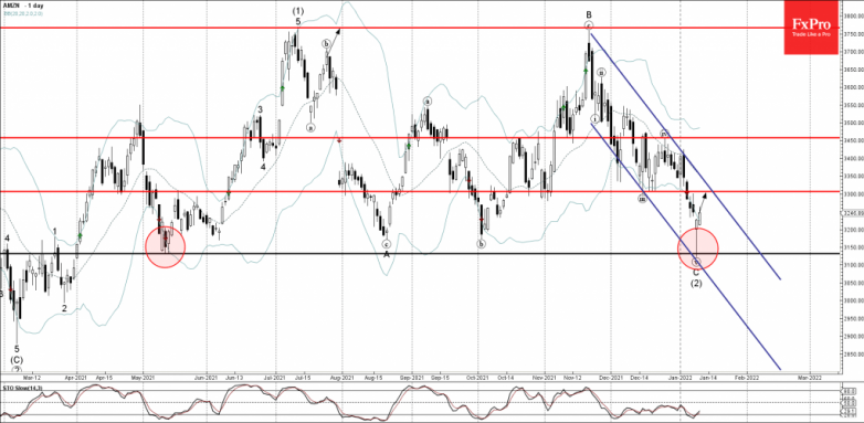 Amazon Wave Analysis – 11 January, 2022