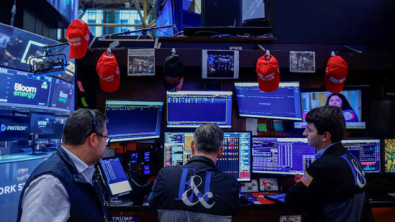 Equities Down as Bond Yields Hold Near Multi-Decade Highs