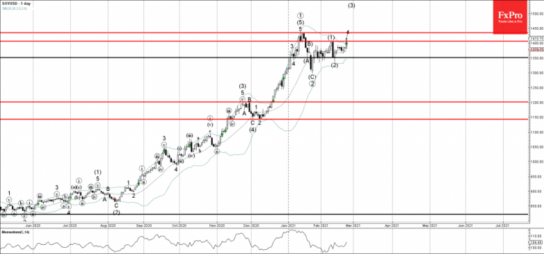 Soy Wave Analysis 23 February, 2021