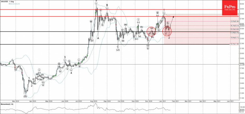 Silver Wave Analysis 20 January, 2021