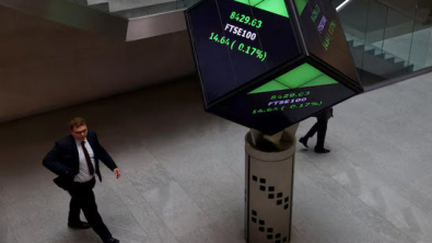 FTSE 100 Steady after Intraday High; Focus on Putin-Trump Talks
