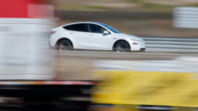 Tesla Shares Jump, Musk Confirms Driverless Robotaxi Testing