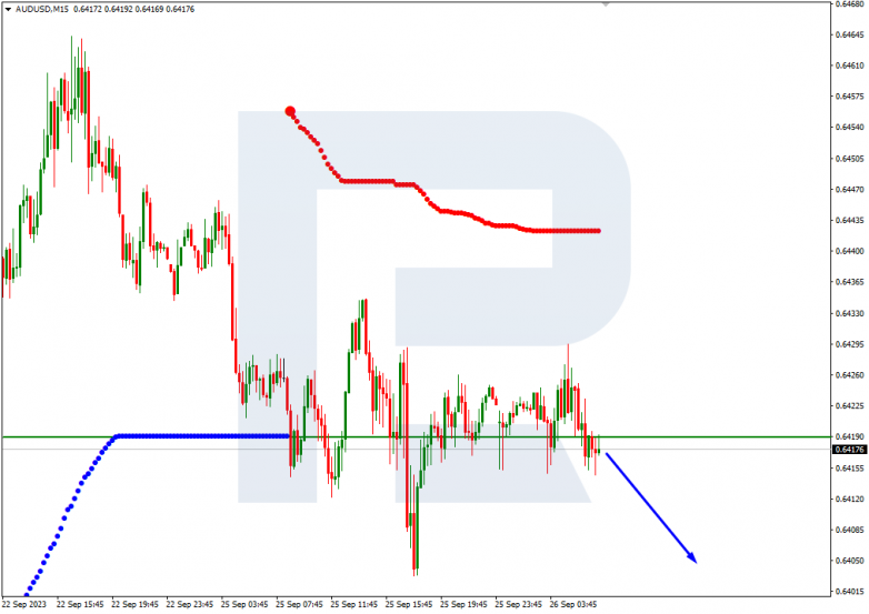 Murrey Math Lines 26.09.2023 AUDUSD_M15