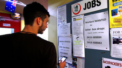 Australia's Jobless Rate Stays Low in Mar, Iran War Risks Loom